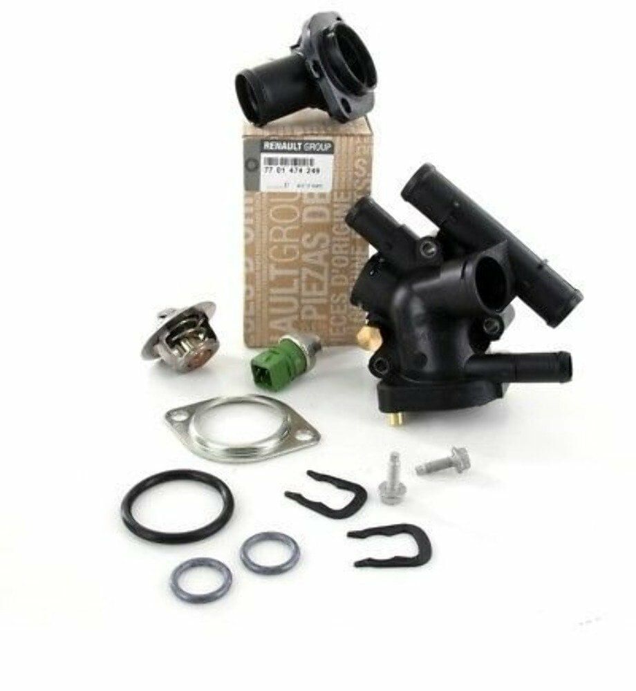 Kango 1-I Laguna 1-I Megane 1-I Termostat Komple 89°C 1.9D F8Q 2.0 8V F3R 7701474249 -Renault Mais