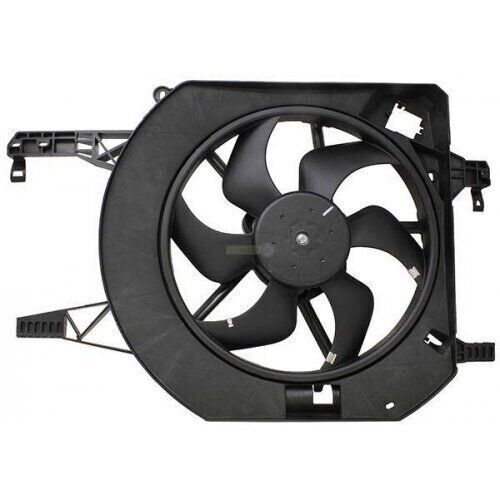 Trafic 2-II Fan Motor Davlumbazı+Şasesi (2002-2012) 7701050191-7701069897 -Mga