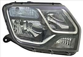 Duster 1-I Sağ Far Lambası İçi Siyah Nikelajlı (2013-2017) 260100156R -Renault Mais