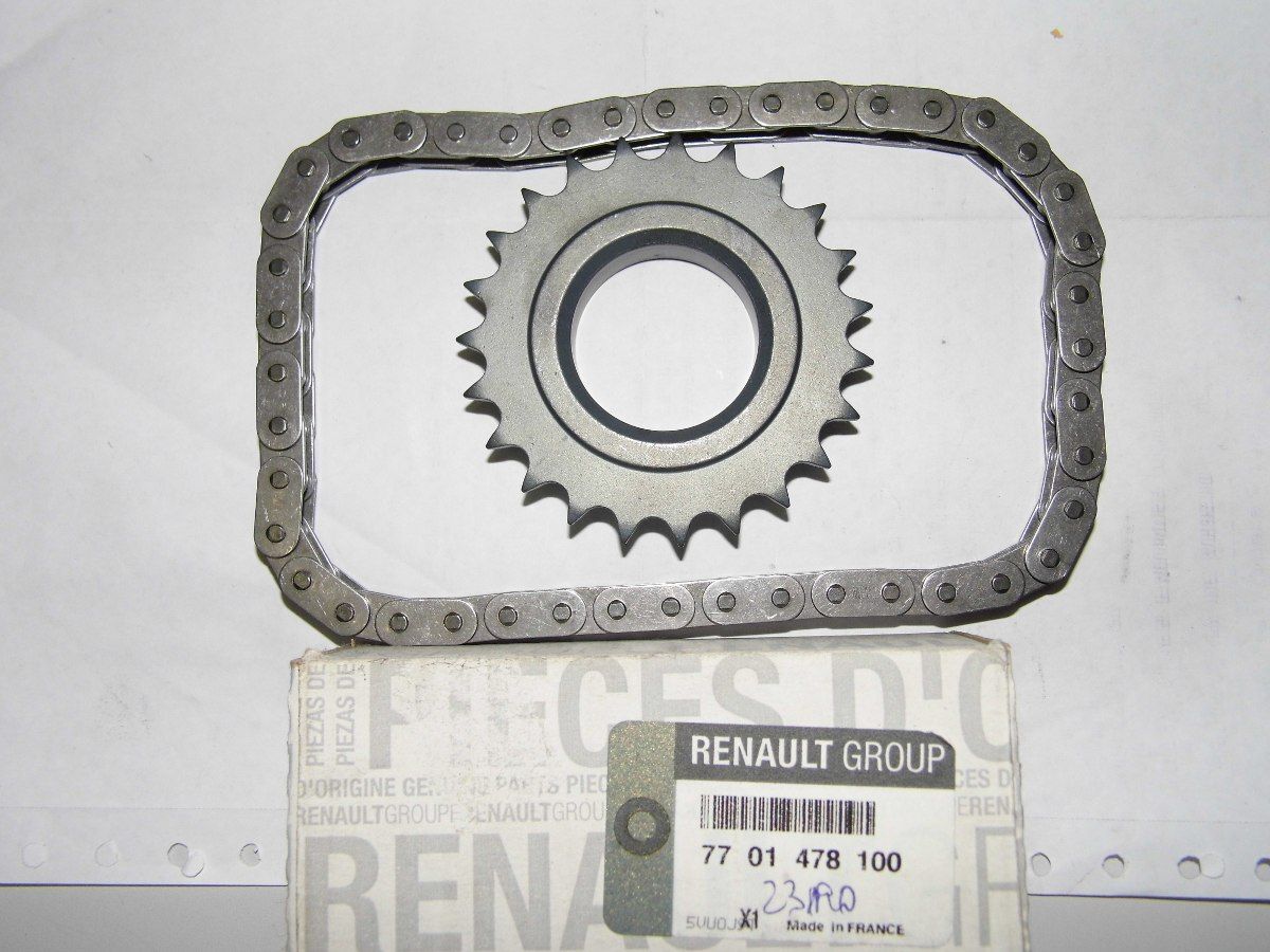 Laguna 2-II Trafic 2-II Yağ Pompa Zincir Seti 1.9 Dci F9Q (Dizel) 7701478100 -Renault Mais