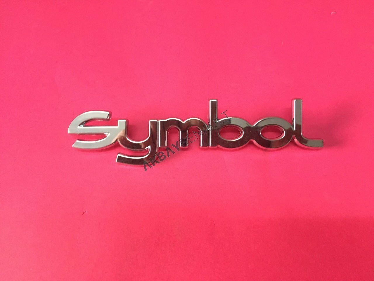 Clio 2-II Symbol Joy Arka Yazı Monogram 8200867304-8200867305 -Yerli Üretim