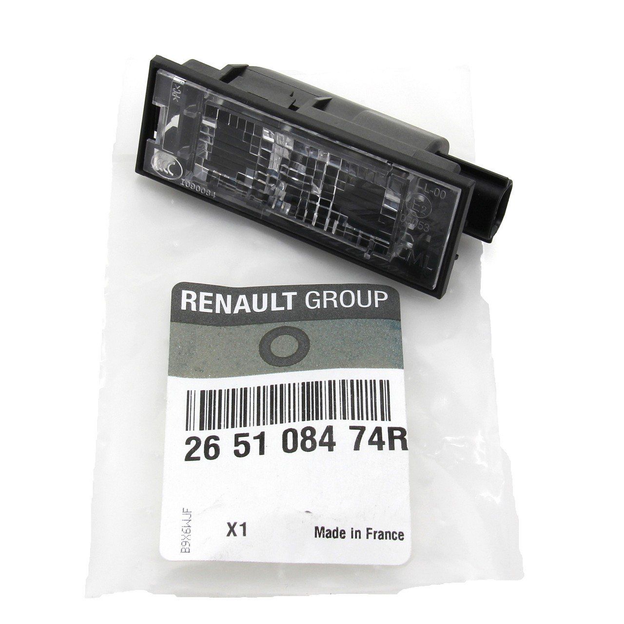 Megane 3-III Grand Tourer Plaka Lambası (2008-2016) 265108474R -Renault Mais