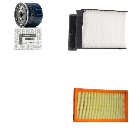 Clio 3-III Modus Filtre Bakım Seti 1.5 Dci K9K (2003-2012)(Yağ +Hava +Polen Filtre)