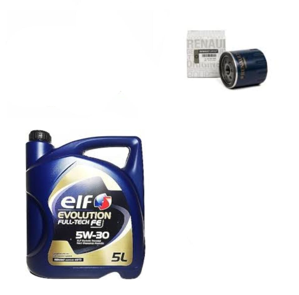 Kangoo 3-III Yağ Bakım Seti 1.5 Dci K9K  (2013-2020) (Motor Yağı+Yağ Filtre)