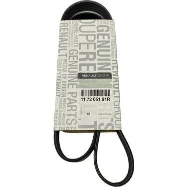 Megane 3-III Fluence Alternatör V Kayışı (6PK1199) 1.6 16V K4M-1.5 Dci K9K 117205191R -Renault Mais