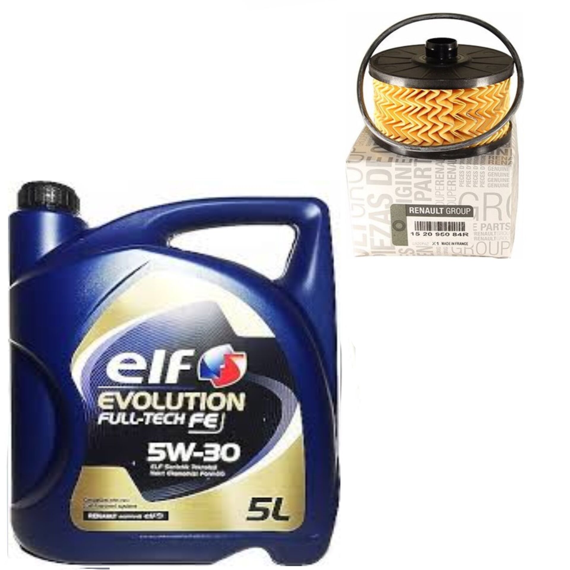 Clio 5-V Captur 2-II Yağ Bakım Seti 1.3 Tce H5H 2020-> (Motor Yağı+Yağ Filtre)