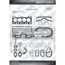 R12 Toros 1400 Motor Takım Conta Keçesiz 40102001 -Royal