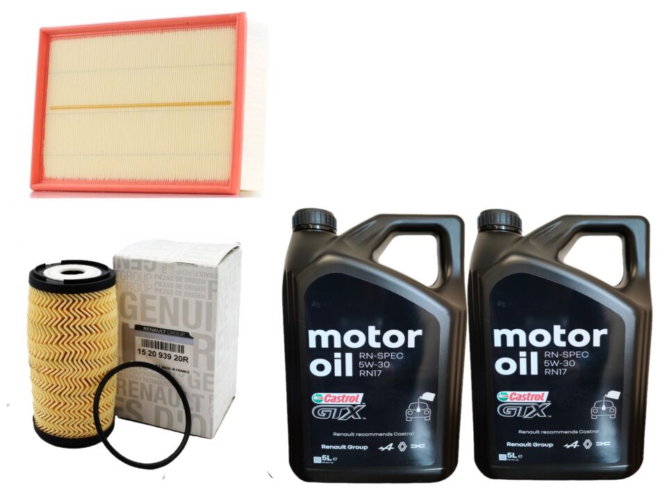 Master 3-III Yağ Bakım Seti 2.3 Dci M9T (2010-2020) (Motor Yağı+Yağ+Hava Filtre)