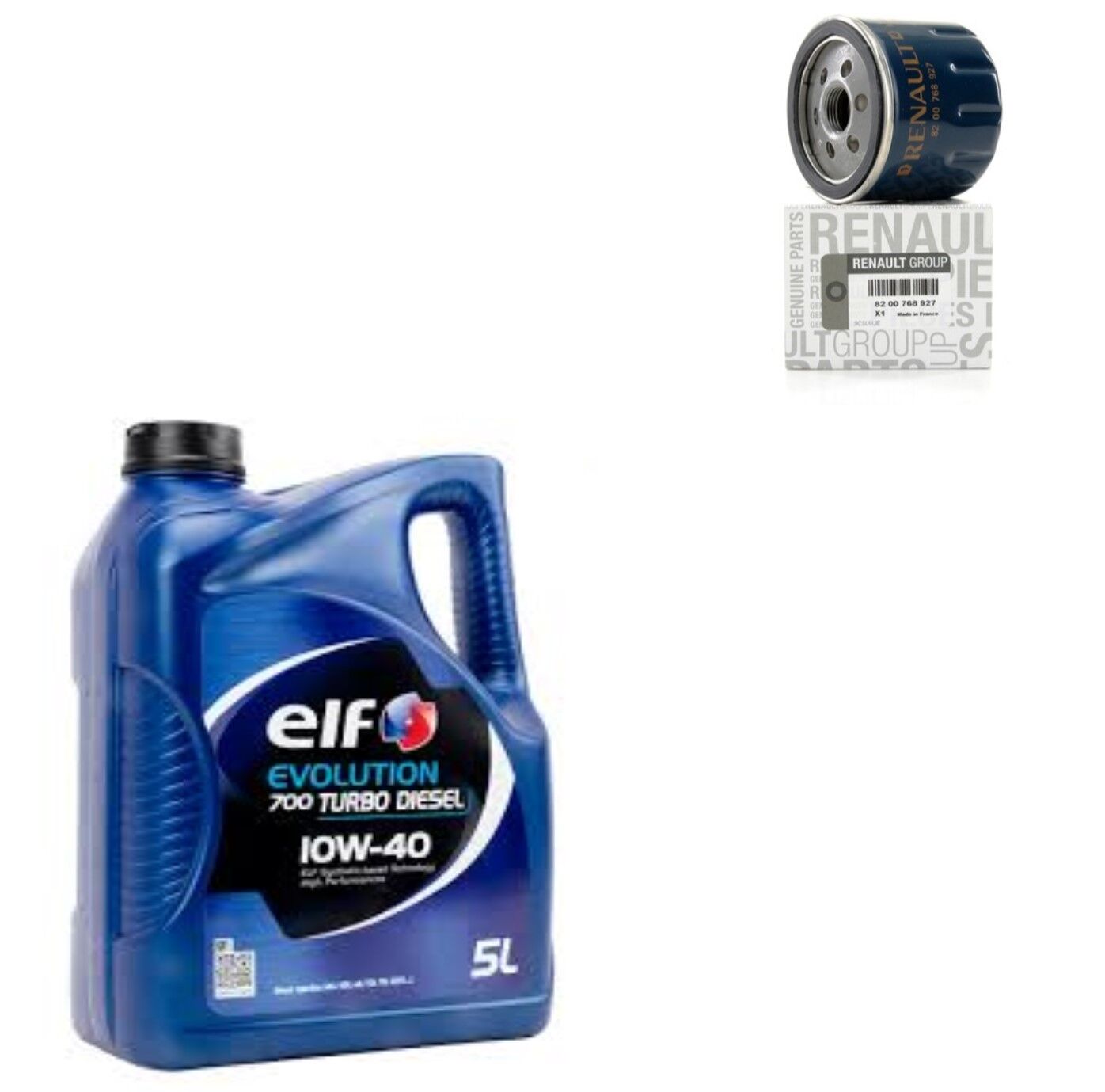 Megane 2-II Yağ Bakım Seti 1.5 Dci K9K (2003-2010) (Motor Yağı+Yağ Filtre )