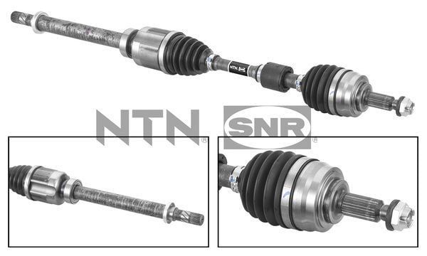 Captur 2-II Sağ Ön Aks (953mm Dış Freze 25-İç Freze 33) 1.3 Tce H5H 2020-> 391005050R - Snr