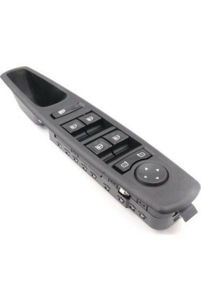 Megane 3-III Ön Sol Cam Düğme Paneli Kasalı (Tek Soket) 809610016R -Sagem