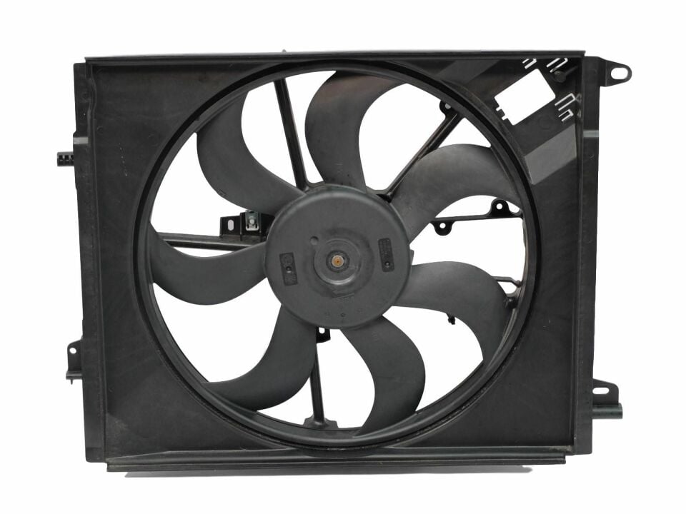 Megane 4-IV Talisman Fan Motoru+Pervane+Şase (Komple) 214819674R 214814354R - Valeo
