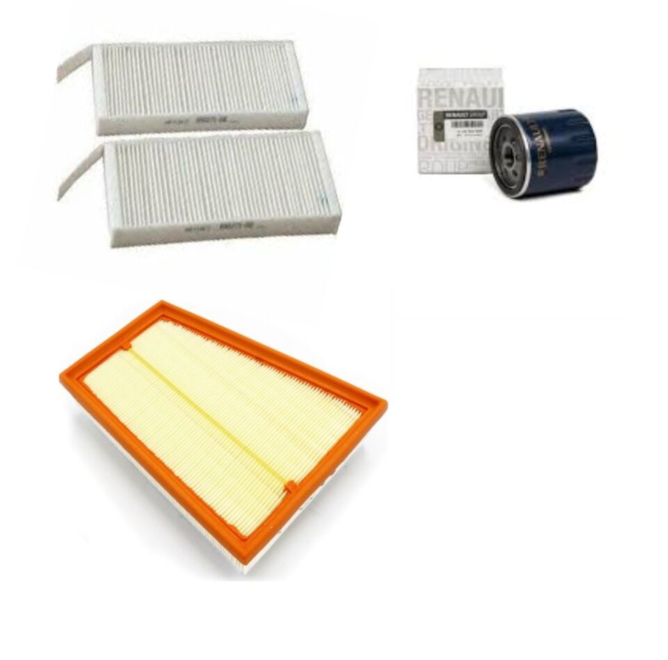 Kangoo 3-III Filtre Bakım Seti 1.5 Dci K9K  (2008-2012) (Yağ+Hava+Polen Filtre )