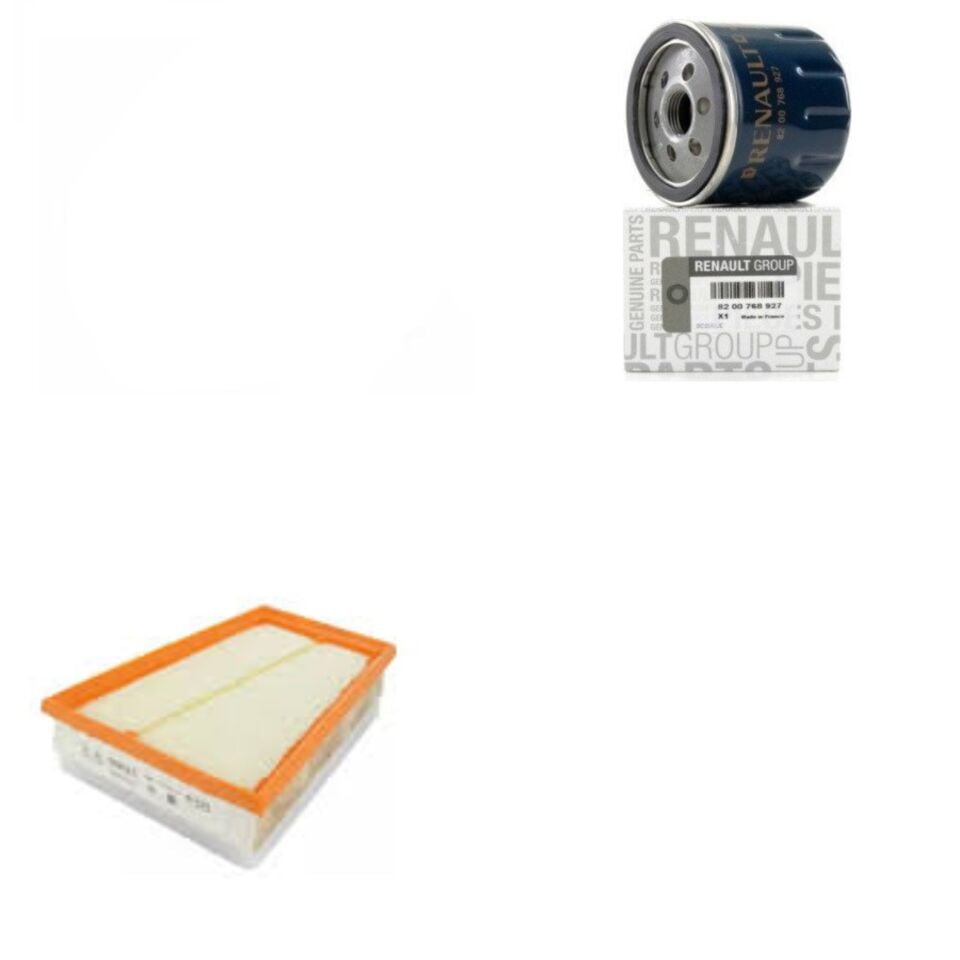 Kangoo 4-IV Filtre Bakım Seti 1.5 Dci K9K  2020-> (Yağ+Hava Filtre)