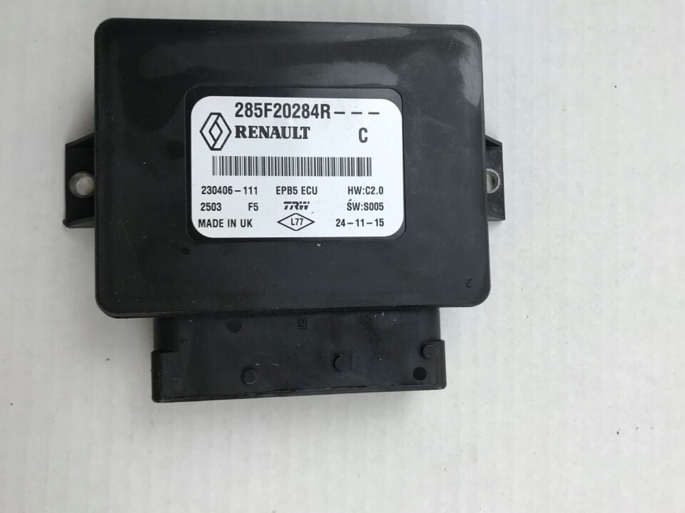 Megane 4-IV Talisman Kadjar Otomatik Park Fren Beyni 285F20284R-285F26474R -Renault Mais