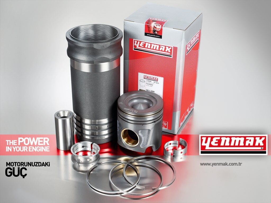 R9 Fairway R19 Europa R21 Optima Motor Seti (Piston+Sekman+Gömlek) (Adet) 1.6 8V 7702127061 -Yenmak