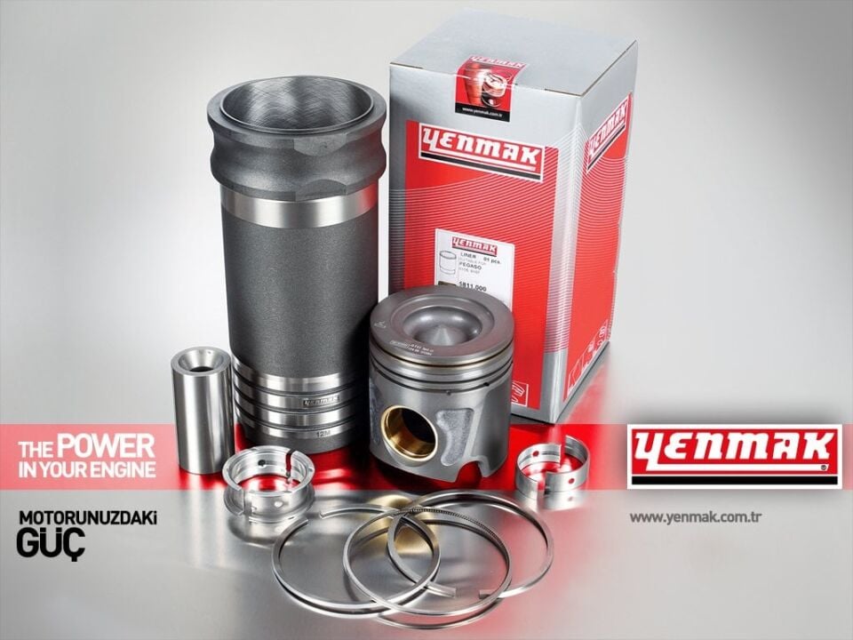 R9 Fairway R19 Europa R21 Optima Motor Seti (Piston+Sekman+Gömlek) (Adet) 1.6 8V 7702127061 -Yenmak