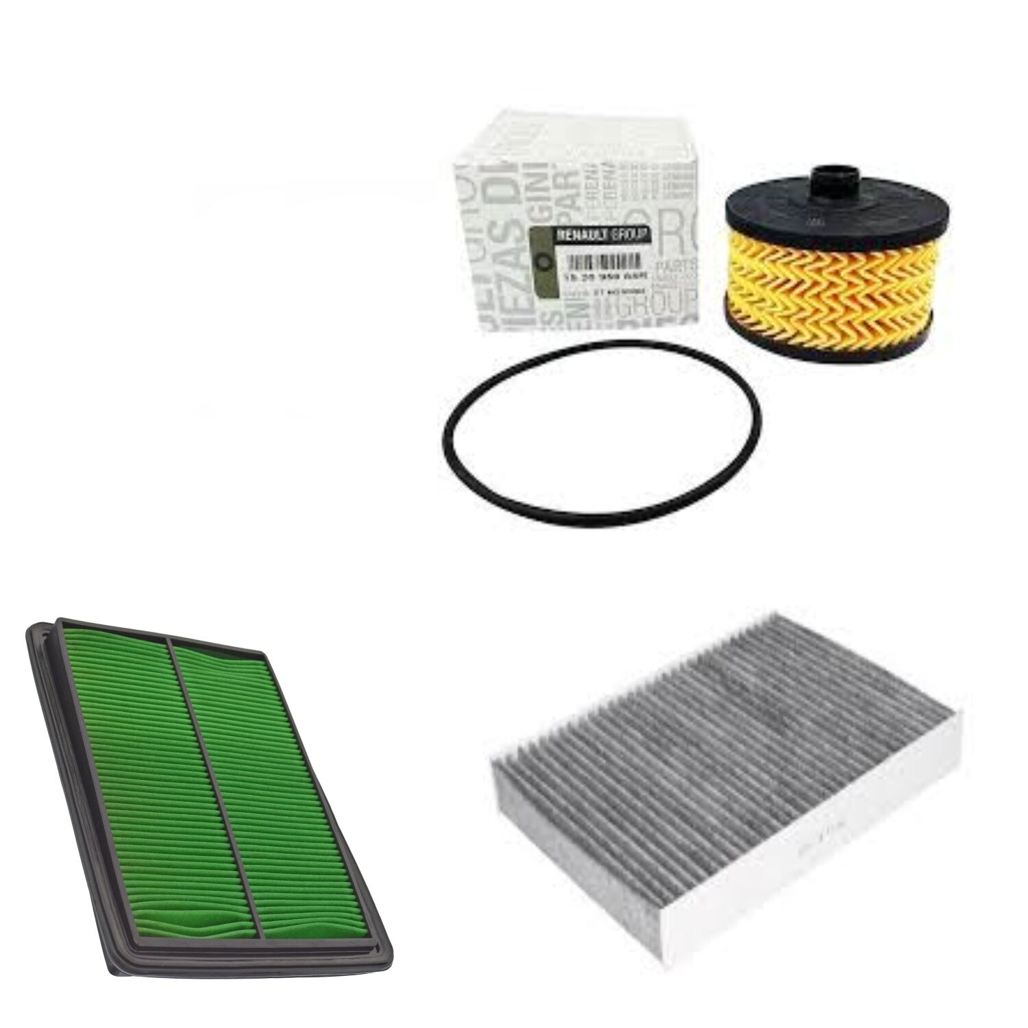 Kadjar Filtre  Bakım Seti 1.2 Tce H5F (2013-2022) (Yağ+Hava+Polen Filtre )