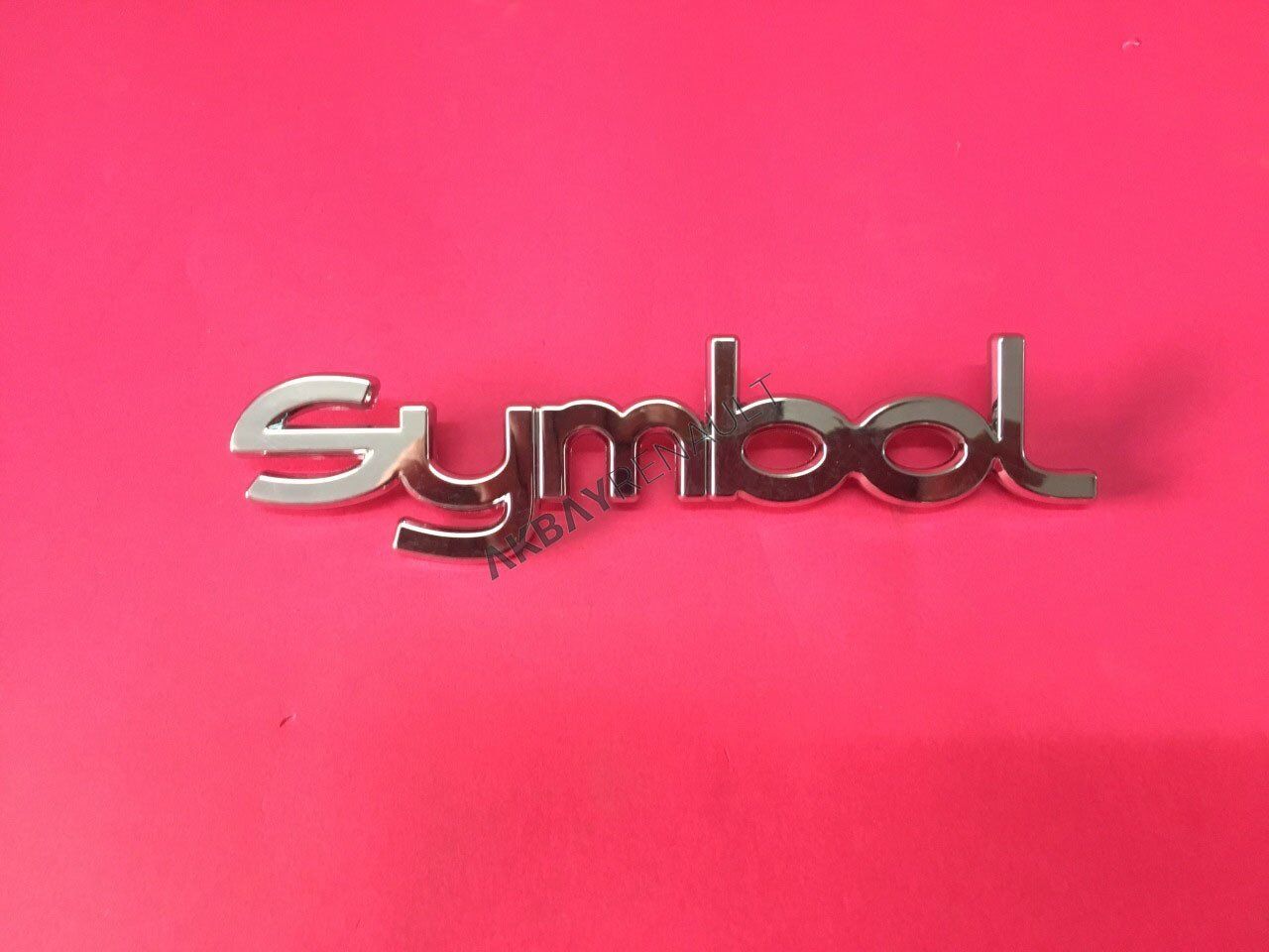 Clio 2-II Symbol Monogram Yazı (Eski Model) (1998-2002) 8200519085 -Kaya Plastik