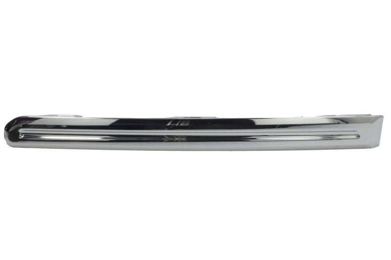 Sandero 3-III Stepway Sol Ön Tampon Panjur Çıtası Nikelajı 2022-> 261A34615R -Yerli Kaporta