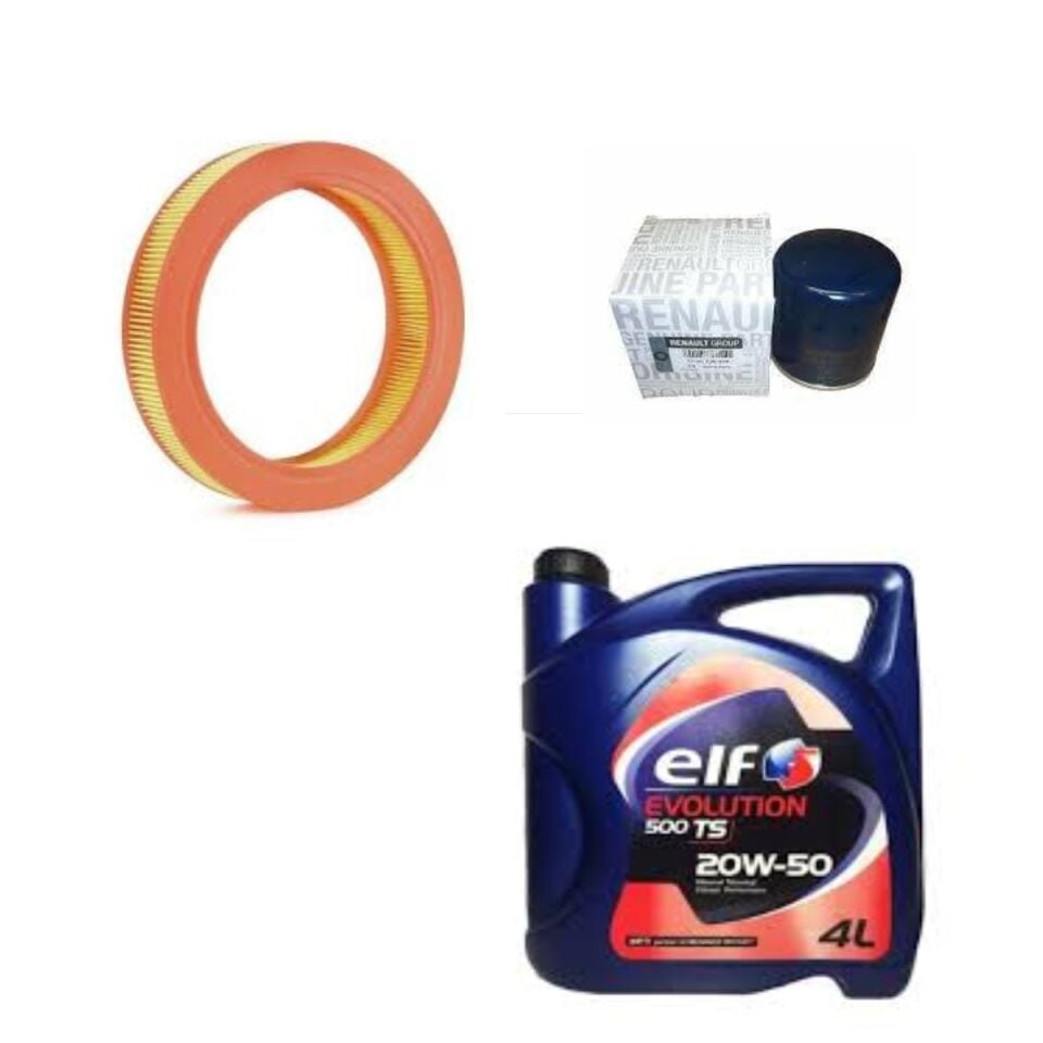 R9 Broadway Yağ Bakım Seti 1.4 8V E7J Enjektörlü (Motor Yağı+ Yağ+ Hava Filtre)