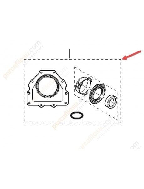 Megane 4-IV Talisman Trafic 3-III Motor Alt Keçe Takımı 1.6 Dci R9M 101010216R -Renault Mais