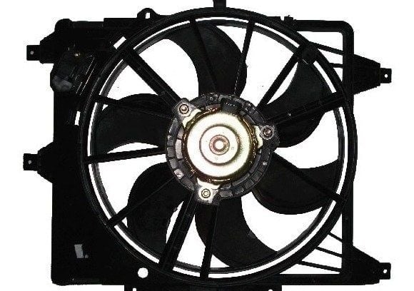 Clio 2-II Kangoo 2-II Fan Motor+Fan Pervane+Fan Davlumbazı Komple  1.5 Dci K9K 7701045816 -Kale