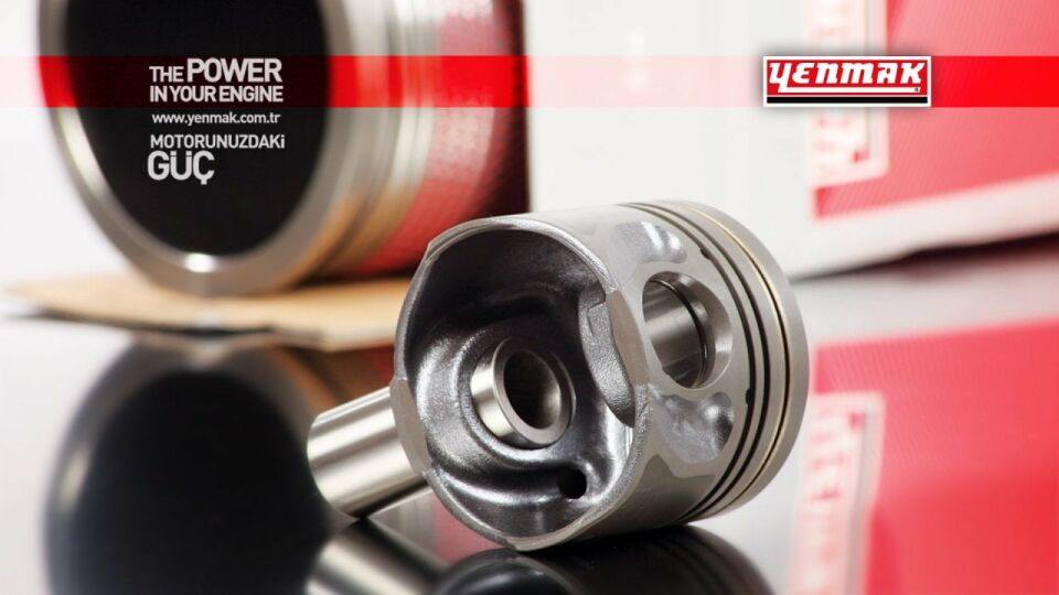 Piston Sekman (Adet)  0,50 mm  Clio Kango Megane ıı 1.5 dci K9K  Yenmak 4164-0,50 7701475076-0,50 -Yenmak
