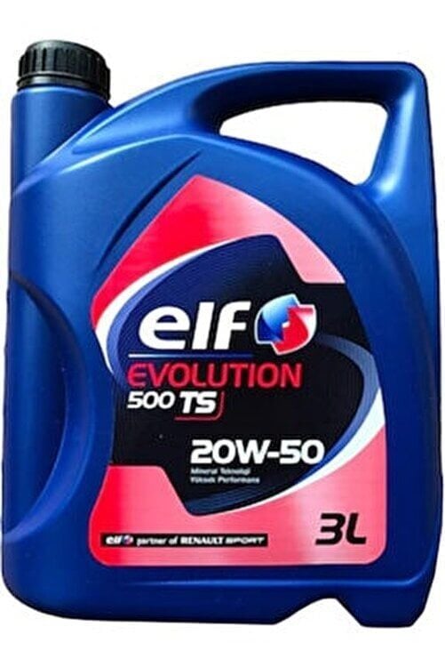 Elf Evolution 500 TS 20W-50 Motor Yağı 3 Lt -Elf