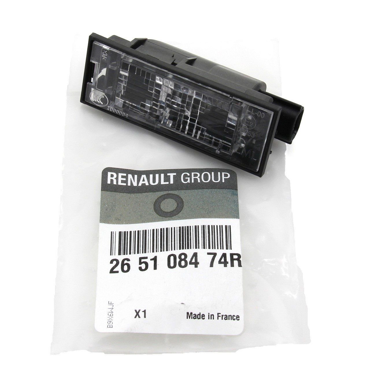 Megane 3-III Grand Tourer Plaka Lambası (2008-2016) 265108474R -Renault Mais
