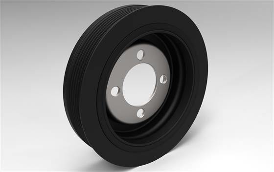 Espace Safrane Laguna Krank Kasnağı 3.0 V6 L7X 9655725980-9619764880 -İthal