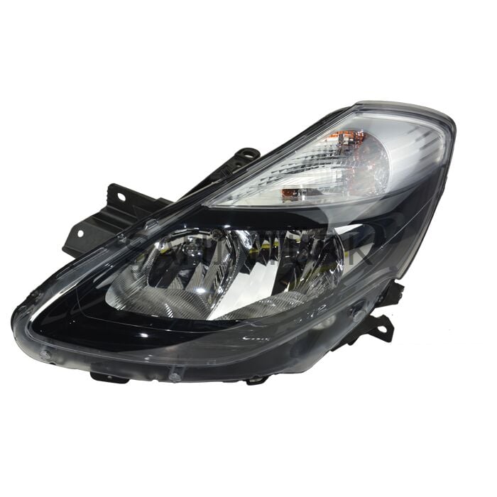 Clio 3-III Sol Far Lambası Siyah (2009-2012) 260605371R-260606574R -Depo