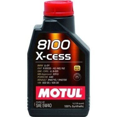 Motul Motor Yağı 5W/40 X-cess 8100 (1 LT) -Motul