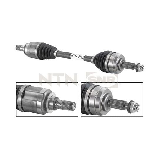 Captur 1-I Sağ Ön Aks DC4 (Otomatik 6Vites) 1.2 Tce H5F-1.5 Dci K9K (2013-2020) 391005153R -Snr