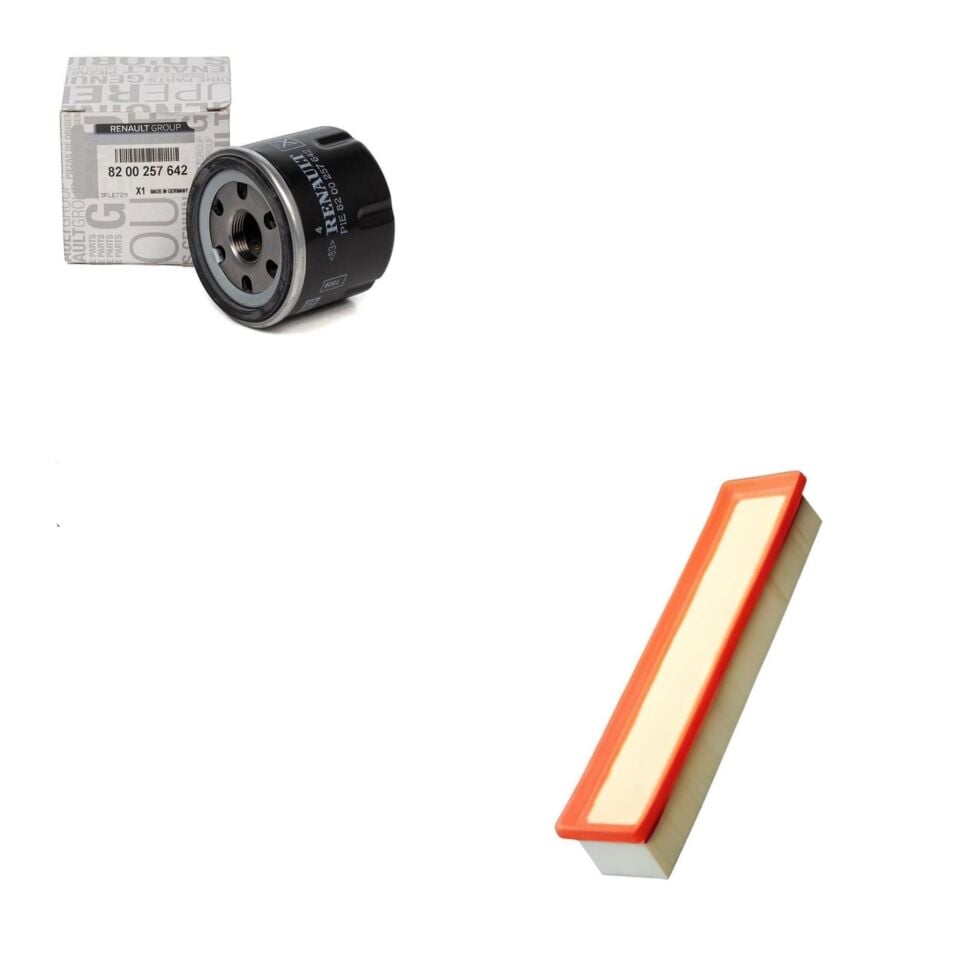 Logan 2-II Sandero 2-II Filtre Bakım Seti 1.2 16V D4F (2013-2020)(Yağ+Hava Filtre